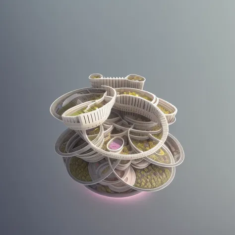DUSKAMETRIC15,MICROWORLD,buildings,flower,