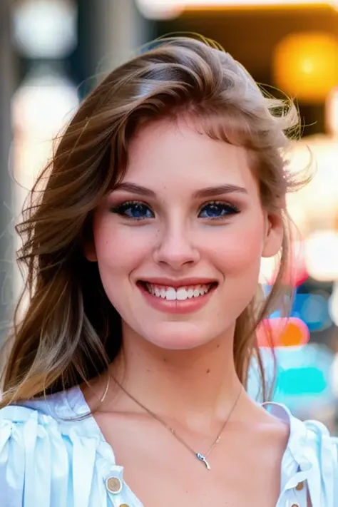 a stunningly beautiful woman <lora:d0r0thystr4tt3n:1>, highly detailed face, RAW, 8K, UHD, adorable smile, amateur, candid, natural lighting