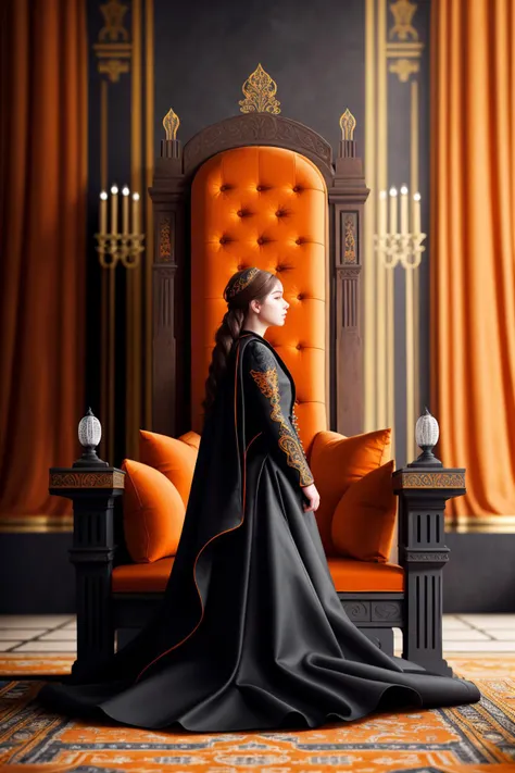 CS-OBG from side, from below, medieval throne room, grand, luxurious
(photorealistic) (bokeh) (best quality) (detailed skin:1.3) (intricate details) (cinematic lighting) (sharp focus)