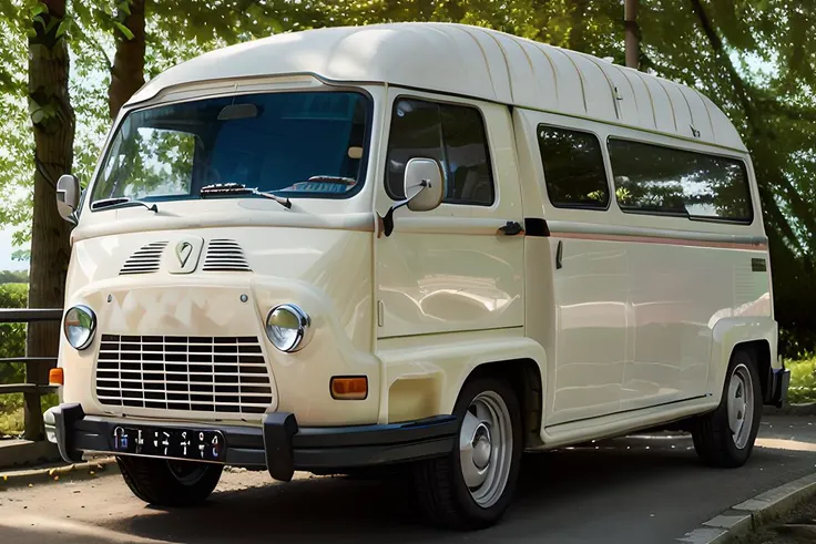 Estafette, Pearly white, sunset, paris, photorealistic photography, trending on artstation, sharp focus, studio photo, natural lighting, intricate details, highly detailed, by greg rutkowski <lora:Estafette:0.8>