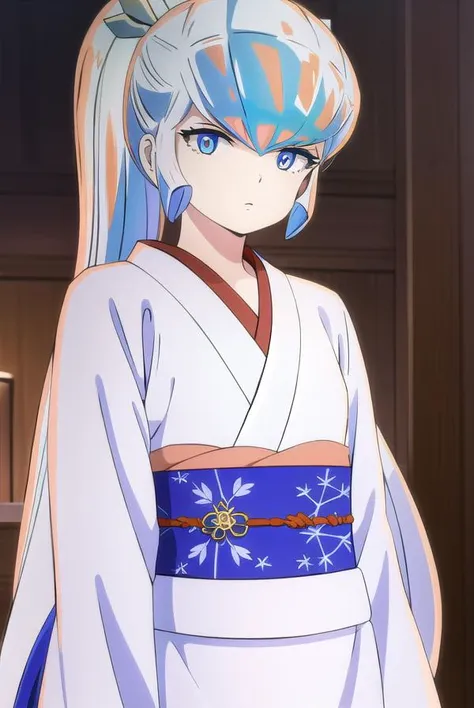 uruseiyatsuraoyuki, <lora:urusei yatsura oyuki s1-lora-nochekaiser:1>,
oyuki, long hair, blue eyes, blue hair, ponytail,
BREAK japanese clothes, kimono, sash, white kimono, obi,
BREAK indoors, classroom,
BREAK looking at viewer, (cowboy shot:1.5),
BREAK <lyco:GoodHands-beta2:1>, (masterpiece:1.2), best quality, high resolution, unity 8k wallpaper, (illustration:0.8), (beautiful detailed eyes:1.6), extremely detailed face, perfect lighting, extremely detailed CG, (perfect hands, perfect anatomy),