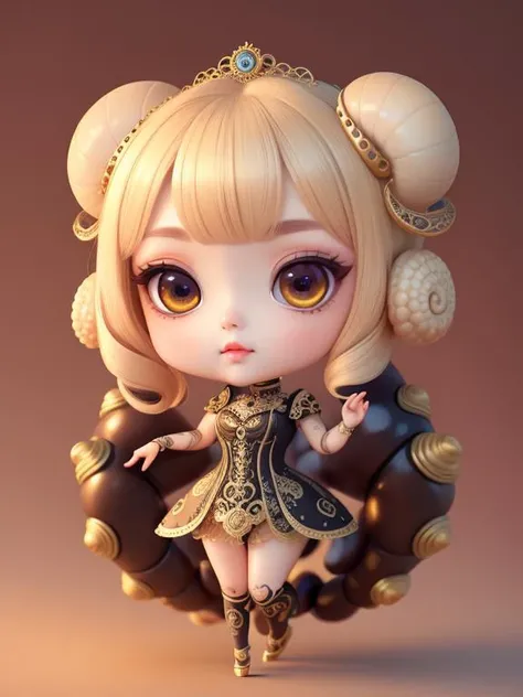 snails, full body, (masterpiece, beautifuldetailedeyes, delicatebeautifulface, intricate detail, delicate extremely, high resolution, high saturation:1.0), (focus on face, interview:0.7), <lora:epi_noiseoffset2:0.7>, <lora:blindbox_v3:0.9>, chibi
