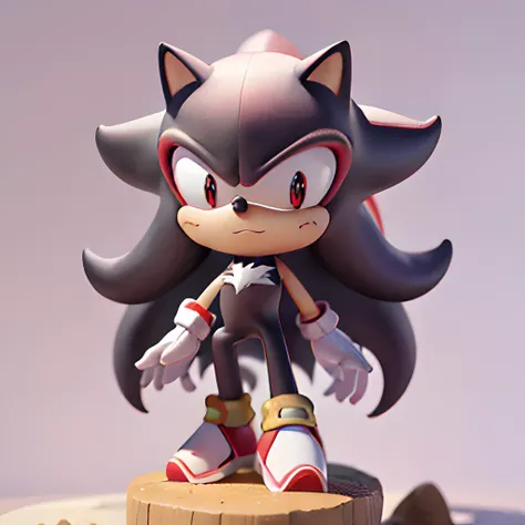 paladin, <lora:adventurers_v1:0.8>, Beautiful Art Style, 1girl, young woman, nubile, infernal palace, arms behind her head, Shadow the Hedgehog (Sonic), Shadow, <lora:shadowTheHedgehogSonic_v1:0.6>, full body, chibi,, <lora:blindbox_v1_mix:0.8>
