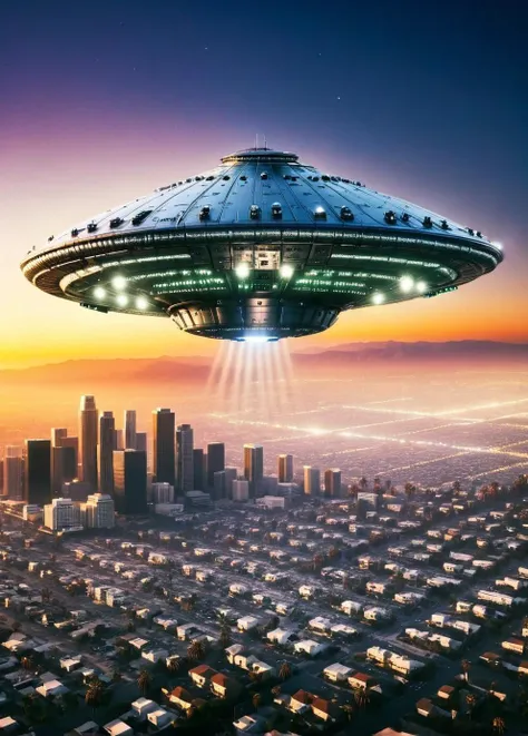 an ais-wldd UFO over Los Angeles at night <lora:ais-wldd-sdxl:1>