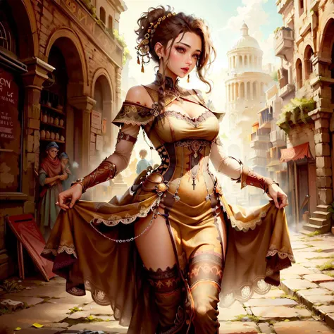 <lora:GrecoRomaPunkAI:.9>
dress on woman
RomaPunkAI