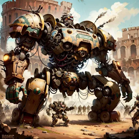 <lora:GrecoRomaPunkAI:.8> RomaPunkAI
battle mech