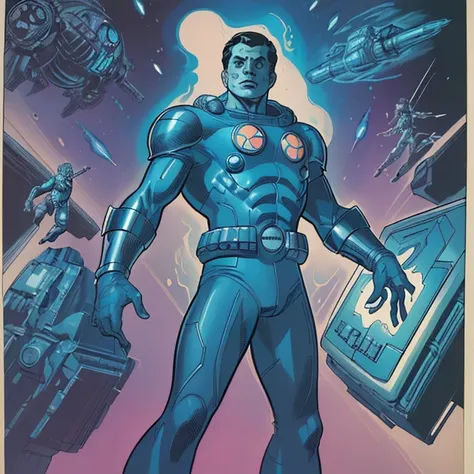 60s scifi ink comic by Jack Kirby, <lora:d3fr0:0.8> d3fr0