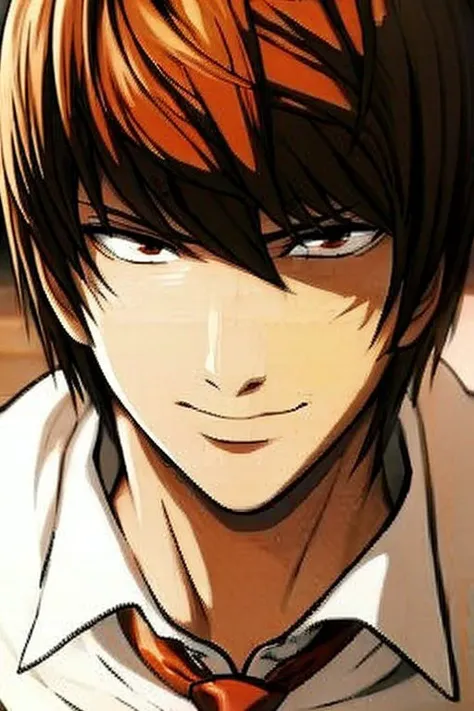 High quality, masterpiece, Yagami Light,bare torso medium-length brown hair with bangs, hazel eyes, <lora:lightyagami_10:0,7>, plays at the casino