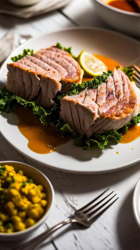 (masterpiece:1.2), (best quality), (ultra detailed), (8k, 4k, intricate),(highly detailed:1.2), (detailed background),detailed landscape, ((portrait)),
<lora:more_details:0.5> <lora:food:0.7>foodstyle, food
tuna on table,
blurry, depth of field, table, food focus