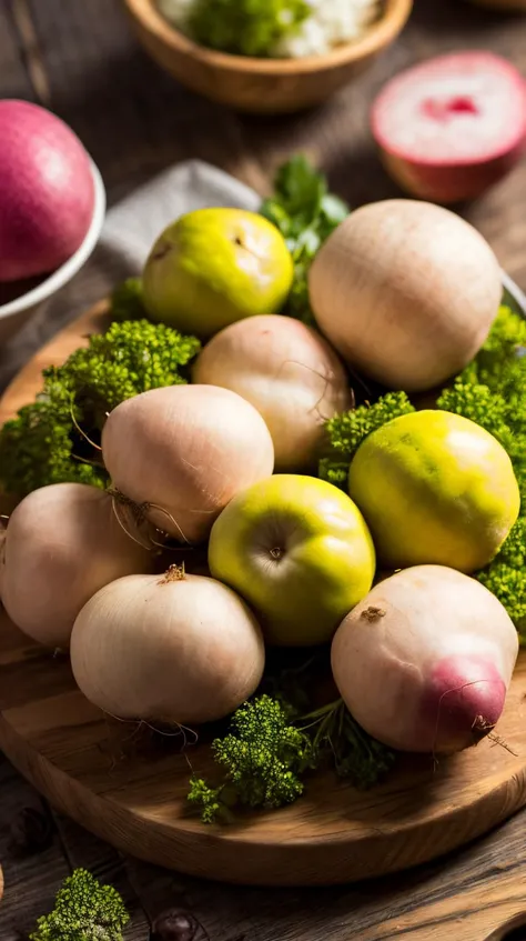 (masterpiece:1.2), (best quality), (ultra detailed), (8k, 4k, intricate),(highly detailed:1.2), (detailed background),detailed landscape, ((portrait)),
<lora:more_details:0.5> <lora:food:0.7>foodstyle, food
turnips on table,
blurry, depth of field, table, food focus