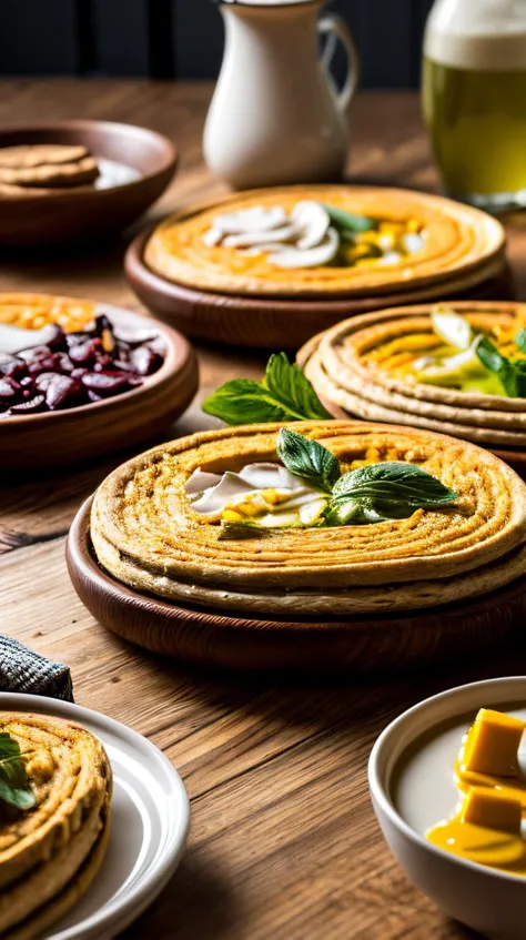 (masterpiece:1.2), (best quality), (ultra detailed), (8k, 4k, intricate),(highly detailed:1.2), (detailed background),
<lora:more_details:0.5> <lora:food:0.7>foodstyle, food
pts on table,
blurry, depth of field, table, food focus