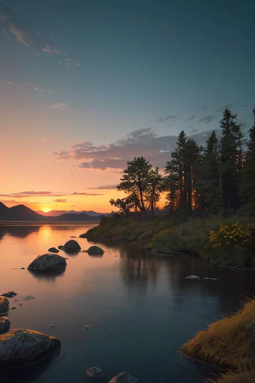 contemporary|natural outdoor scenery, landscape, nature, wilderness, dusk|dawn, twilight, gold hour lighting effects, dark, calming, soothing, healing photography, awe-inspiring photogenic National Geographic image, wilderness, wild animals, water, ultra detail, 4k HDR, professional commercial promo shot