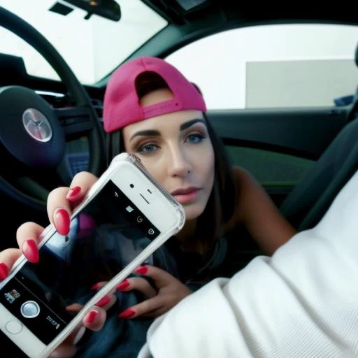 <lora:phbjcrsc:.9>, phbjcrsc, [teensaaaa, nail polish, car, pov, motor vehicle, pink nails, hetero, ,
22 year old,
perfect skin perfect face ,
European model,
pretty face, Spindly body type , pretty eyes,
absurdly long hair ,
8k ,
caustics lighting, real life,
RAW photo, subject, 8k uhd, soft lighting, high quality, film grain, ,
photo realistic,
<lora:add_detail:1.1>