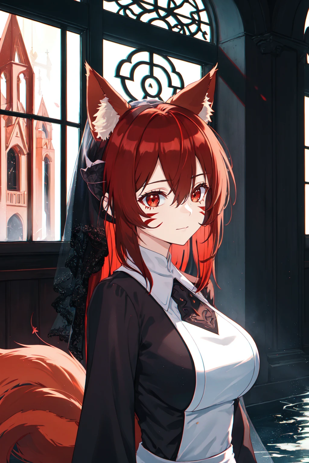 EarthFoxNoGender DemonUnderWorld DemonNun