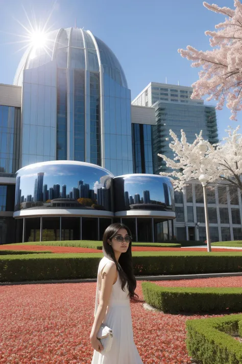 1girl, (portrait art by George Bush:0.7) , epic 3D Rendering, surreal, landscape of a Historical [Elusive|Neat] ([Spit:Toronto:1]:1.3) from inside of a Museum, fall blossoms and Proxima Centauri in background, Bathed in shadows, Maximalist, Confused, Cubo-futurism, rim light, F/1.8, Amaro, Earth, concept art, Flickr, UHD, fantasy