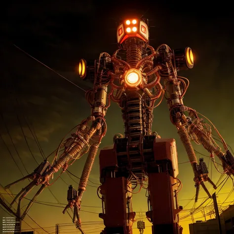 cybernetic exoskeleton, wires, mechanical limbs, intricate machinery, masterpiece, (realistic:1.1) photo, dramatic lighting, absurdres, sharp, color graded, retouched, deep levels,
