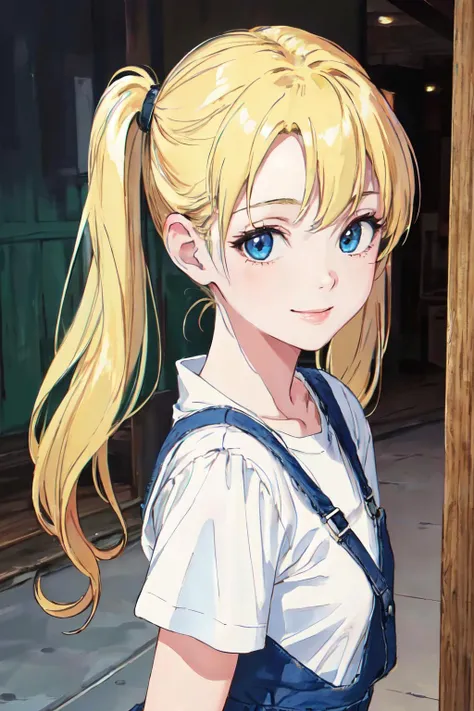 <lora:Dskin_v1.0:-1> blonde hair, blue eyes, twintail, dress,
(best quality, masterpiece, RAW photo,ultra-detailed:1.2), <lyco:GoodHands-beta2:1.0>,1girl,solo,looking at viewer,smile