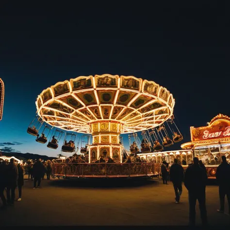 cinematic film still of  <lora:Film Grain style:1> noise:4 Grain:4
Film grain still image of a carnival ride at night with people walking around,no humans,scenery,train,neon lights,ferris wheel , cinematic look, film look, filmic, contrast, detailed, high quality, sharp image, film color, Kodak Motion Picture Film style, different color, different people, different look, different style, 35MM Film, 16MM Film, Photographic film, music video style, artistic style, cinematic style, film granularity, film noise, image noise, artistic effect, Fujicolor, Fuji film, Analog photography, movie style, movie still, Film grain overlay, Film Grain style, shallow depth of field, vignette, highly detailed, high budget, bokeh, cinemascope, moody, epic, gorgeous, film grain, grainy