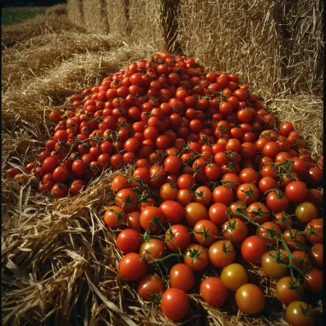 UHD, 4k, ultra detailed, cinematic, a photograph of Kodak Image of <lora:Film Grain style:1> high image noise:1.2 high image Grain:1.2 Kodak Gold 200
Film grain still image of a bunch of tomatoes sitting on top of a pile of hay,solo,blurry,pokemon (creature),no humans,dark , cinematic look, film look, filmic, contrast, detailed, high quality, sharp image, film color, Kodak Motion Picture Film style, different color, different people, different look, different style, 35MM Film, 16MM Film, Photographic film, music video style, artistic style, cinematic style, film granularity, film noise, image noise, artistic effect, Fujicolor, Fuji film, Analog photography, movie style, movie still, Film grain overlay, Film Grain style, epic, beautiful lighting, inpsiring