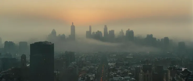 cinematic film still of <lora:Film Grain style:0.8> Film Grain style
<lora:Kodak Motion Picture Film Style v4:0.8>
An landscape winning classic for Best Cinematography a hazy fogy city street with a lot of traffic on it Kodak Motion Picture Film Style, shallow depth of field, vignette, highly detailed, high budget, bokeh, cinemascope, moody, epic, gorgeous, film grain, grainy