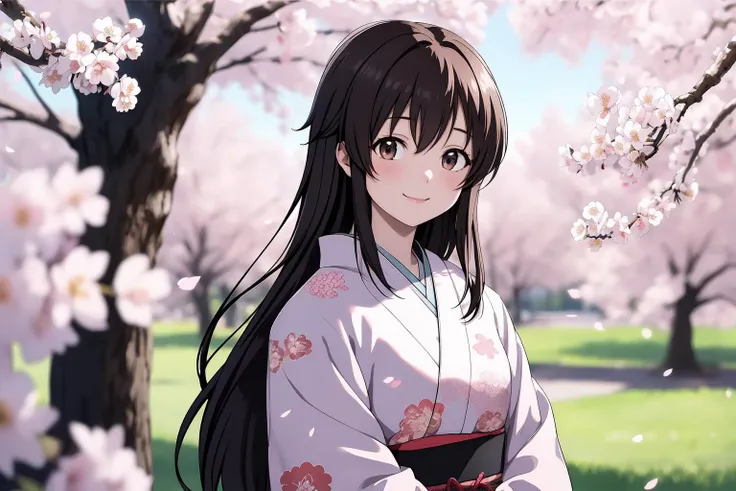 (RAW photo, best quality), 1girl, natural lighting, gentle smile,
<lora:loveletter_mizuho_v1_2-000006:1>, loveletter_mizuho,
spring, beautiful kimono, cherry blossoms,