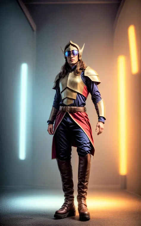 full body of a high elf sci fi soldier wearing heavy sci fi elven armor, navy blue and yellow and white armor and helmet, visor, boots, male, holding a light machine gun, colorfull vibrant,Very bright, <lora:add_detail:0.5>, <lora:more_details:0.5>, Raw,Maximum texture,Maximum illumination,Brightly lit environment,Sharp focus, <lora:more_details:0.4> <lora:add_detail:0.4>, ULTRA COLOR,deep color,color , Digital painting, colorful,vibrant,vibrant, vivid color,colorgrading,post-processing,captured in vivid colors,David LaChapelle, highly detailed digital painting, a photorealistic painting, art photography,colorfull vibrant,Very bright surroundings, <lora:å·¦ä¸å
:1>, <lora:light_slider_v10:2>,full color,color full,color vibrant,Intense colors ,HDR,Bright Colors, hyperrealism,insanely detailed, lush detail, filigree, intricate, crystalline, perfectionism,hard edge, breathtaking,