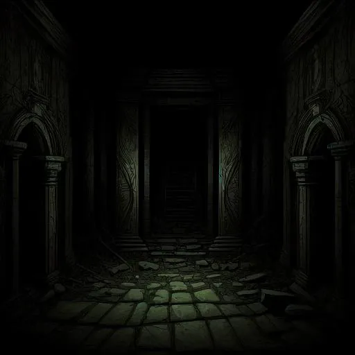 cartoon, <lora:Mateuszskutnik:1> level-2, ancient, lost, ruined, screen bleeping in the dark, computers, servers, machines, dark ambience, backroom, liminal space, spooky, horror, an image that create a sense of uneasy, lost world of tecnology, <lora:D1s-Backroom:0.2>,<lora:more_details:1>