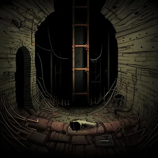 cartoon, <lora:Mateuszskutnik:1> level-2, Pipe Dreams, dark ambience, backroom, liminal space, spooky, horror, an image that create a sense of uneasy, lost world of tecnology, <lora:D1s-Backroom:0.5>, <lora:epi_noiseoffset2:0.3>