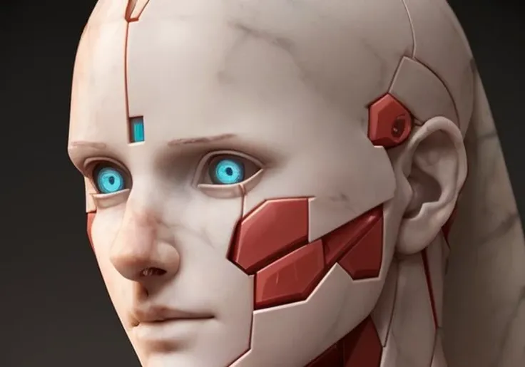(statue:1.2), (made of marble:1.2), (highly detailed:1.2),(best quality:1.2),8k,(emb-rrf-low:1.1),sharp focus,(subsurface scattering:1.1)
(beautiful detailed cyborg girl), beautiful skin, (thick black tattoos on face and body:1.2), (full body:1.2), (dynamic pose:1.2), (wide shot:1.2), (cyberpunk:1.2), neon glow, (detailed cybernetic eyes:1.1)
(hyperrealistic:1.2), cinematic lighting, highly detailed, artstation, concept art, illustration, smooth, sharp focus, artgerm, greg rutkowski, alphonse mucha, editor's pickup, trending on artstation, trending on deviantart, wlop