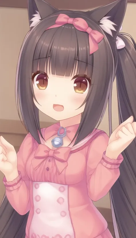 <lora:QKLNekoPara-V3 (15):0.6> <lora:NekoPara--Chocolat:0.4>