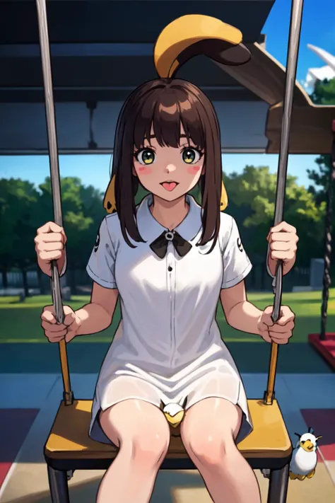 Close-up shot of a sexy woman, Gorgeous with captivating eyes and perfect makeup, radiant childhood friend, emphasized by the nurse uniform , Show off your sexy figure with big thighs and wide hips, provocative. tie (Shibari, tay bị tie sau lưng: 1,5), (Shibari: 1,21), Bị tie, chân bị tie, gag with drool ball,wearing big red ballgag glasses, in car, green rope