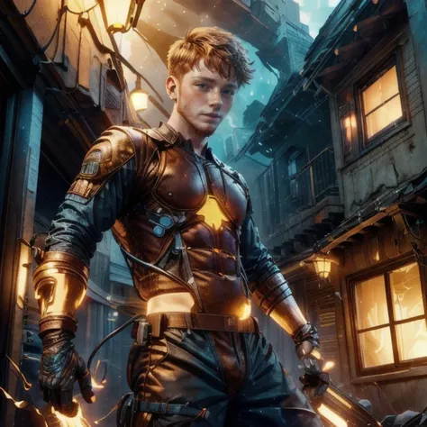 a man, action portrait of <lora:dg_Finn_v1:1> dg_Finn as a technician working in a dangerous location <lora:JoltTech:0.6>, jolttech,, (Cinematic photograph :0.8), UHD, 4k, ultra detailed, epic, inspiring, beautiful lighting, artistic composition, (action photo by Steve McCurry:0.9), quarter turn,1/4 body pose, upper body view, averted gaze, film grain, high quality, warm colors, colorful, <lora:add_detail:0.8>, <lora:FujiVelvia50:0.35>, <lora:color_temperature_slider_v1:1>, OverallDetail, <lora:Volumetric Lighting_20230531200634:0.2>, volumetric lighting, backlight, rim light, <lora:epi_noiseoffset2:0.25>,
