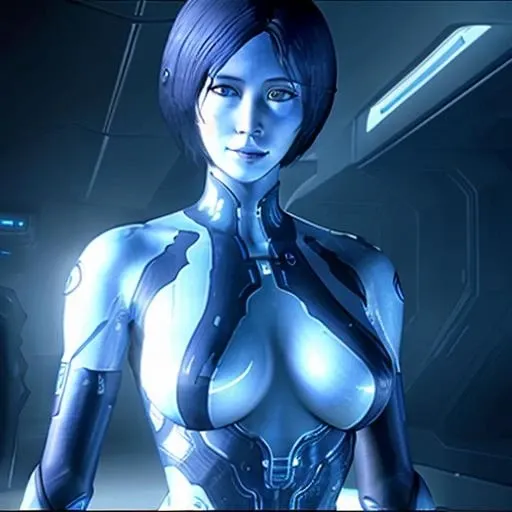 cortana <lora:cortana 100:.5>
