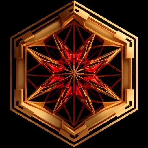 christmas, ingress badge, hexagon <lora:ingress_badge:1>, <lora:more_details:0.8>