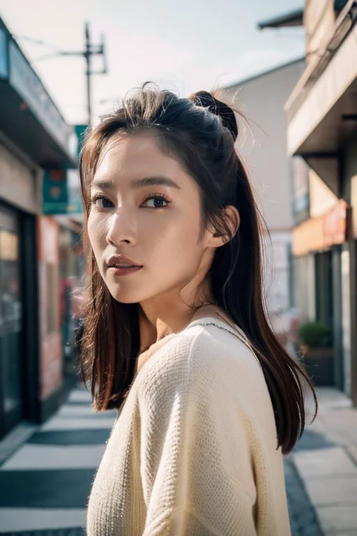 Best quality,masterpiece,ultra high res,photorealistic,1girl,slim body,taipai street alley,dynamic pose,(face closeup:0.6),depth of field,<lora:winnie_chang:1>,<lora:aesthetic_lofifilm_photography:0.6>,unity,8k wallpaper,Amazing,finely detail,masterpiece,official art,extremely detailed CG unity 8k wallpaper,incredibly absurdres,huge filesize,ultra-detailed,highres,extremely detailed,beautiful detailed girl,light particles,realistic,x-ray,soft light,make up,rich dress,
