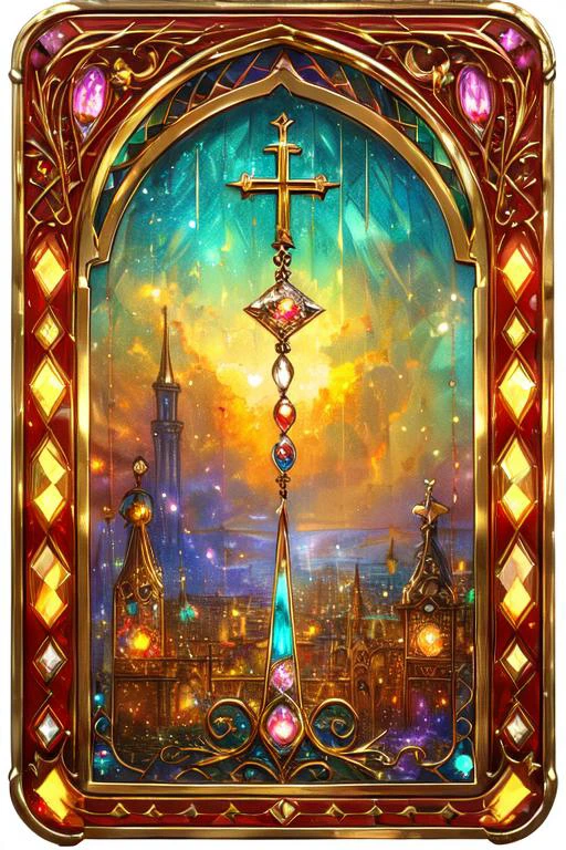 lapel pin, resplendent included (i1) pearl, princess cut, brilliant cut facets, 5.00 carat, flaming, lustrous, mixed metals, tough, hardy, oil treatment, vintage setting, estate, antique, modern, edwardian, religious symbols (( no humans)) , <lora:ArsMJStyleSD_-_Art_Nouveau:0.8> ArsMJStyle, Art Nouveau