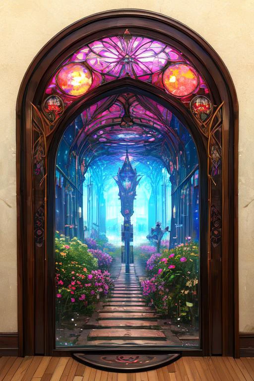 Afrofuturism, deceptive, bidirectional path tracing, decima engine, dystopian, t-shirt design, back view, paint-on-glass animation, out-of-focus area, 2k, ingenious, parable (( no humans)) , <lora:ArsMJStyleSD_-_Art_Nouveau:0.8> ArsMJStyle, Art Nouveau