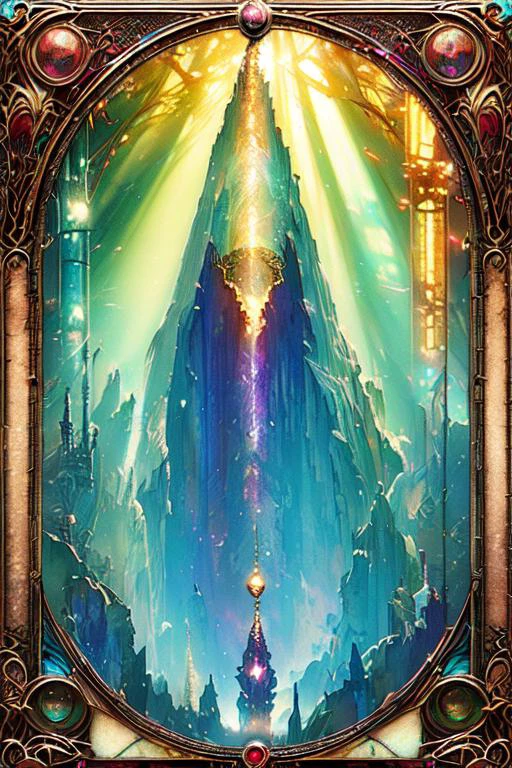 Performance Art, wraithlike, depth of field, cryengine, mysterious, polaroid transfers, impressionistic, kinetic typography animation, god rays, sophisticated, hd, unconventional, isocolon (( no humans)) , <lora:ArsMJStyleSD_-_Art_Nouveau:0.8> ArsMJStyle, Art Nouveau