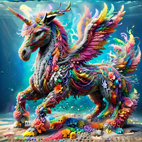 {"prompt": "by Heinz Anger, Build a stunning, highly detailed masterpiece, divine, hippogriff, centaur, a colorful chalkdust coral reef teeming with marine life, marine flower life, (impassioned, electrical wires:1.2), Stained glass style, Vibrant, beautiful, translucent, intricate, detailed, (masterpiece, intricate details:1.2)", "negative_prompt": "worst quality, low quality, low contrast, blurry, low quality, medium quality, watermark, username, signature, text, bad anatomy,", "seed": 3994207943, "use_stable_diffusion_model": "IrisHeavenlyBlue-3heartschasingDragons-0.50000", "clip_skip": true, "use_controlnet_model": null, "use_vae_model": "sdxl_vae", "sampler_name": "dpmpp_2m", "width": 1024, "height": 1024, "num_inference_steps": 70, "guidance_scale": 10.0, "use_lora_model": ["ChalkDustStyleSDXL", "Flowery_Style_SDXL", "Electrical_Wires_Style_SDXL"], "lora_alpha": [1.0, 1.0, 1.0], "use_embeddings_model": null, "tiling": null, "use_face_correction": null, "use_upscale": null}