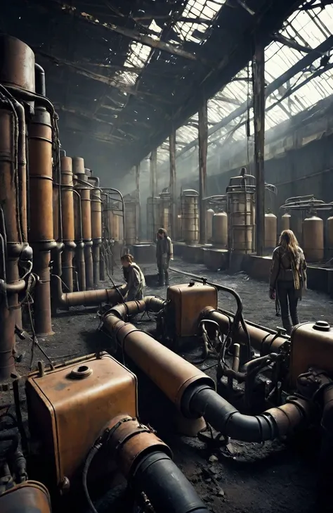 {"prompt": "Create an image set in a dystopian sci-fi world,((((where woman are being exploited in a robotic milking facility.)))) BREAK BREAK In the center of the scene, a sprawling compound houses the((((milking facility,)))) constructed of salvaged metal and illuminated by flickering fluorescent lights. Within the facility,(((( rows of woman, their bodies worn and weathered, are restrained in harnesses or restraints similar to those used in dairy farms. BREAK Tubes and wires connect there breast's to the milking apparatus, extracting a milk from their bodies with cold, mechanical precision.)))) BREAK The image evokes a sense of dystopian oppression and industrial horror, where humans are reduced to mere commodities, exploited for their labor and resources in a world ravaged by greed and decay.. Ultra High Definition 8K, Detailed and Intricate, Digital Art, Photo, Realistic, Cinematic, Close-up, Portrait, Studio Lighting, Beautiful Lighting", "negative_prompt": "censored, worst quality, low quality, low contrast, blurry, low quality, medium quality, watermark, username, signature, text, (((bad anatomy)), watermarks, text,less then ten females", "seed": 1379259004, "use_stable_diffusion_model": "IrisHeavenlyBlue-3heartschasingDragons-0.50000", "clip_skip": true, "use_controlnet_model": null, "use_vae_model": "sdxl_vae", "sampler_name": "dpmpp_2m", "width": 1280, "height": 832, "num_inference_steps": 50, "guidance_scale": 10.0, "use_lora_model": null, "use_embeddings_model": null, "tiling": null, "use_face_correction": null, "use_upscale": null}