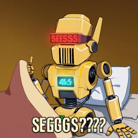 score_9, score_8_up, score_7_up BREAK source_anime, <lora:Seggs_XLPD:1> Seggs, english text, (chibi:0.5) <lora:ROB_64:1> Rob64, robot, no humans