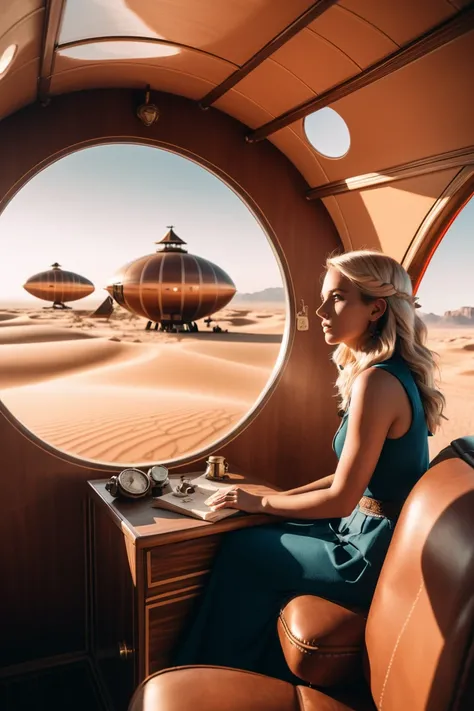 photograph, cinematic color grading, radial, <lora:EnvySendNoodzXL01:0>1girl, woman, beautiful, noon, architecture, fusion Desert caravan at sunset by a interior of an airship<lora:EnvyBetterHiresFixXL01:0:hr=1><lora:EnvyRadialXL01:1>