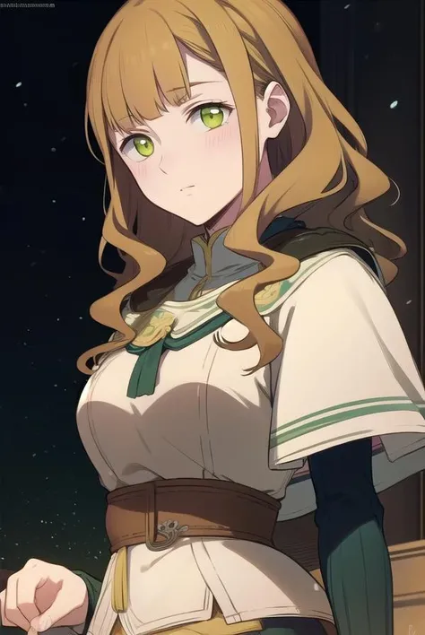 mimosavermillion, <lora:mimosavermillion-lora-nochekaiser:1>,
mimosa vermillion, brown hair, (green eyes:1.5), blunt bangs, bangs, medium hair, wavy hair,
BREAK dress, capelet, long sleeves,
BREAK looking at viewer,
BREAK outdoors,
BREAK <lora:GoodHands-vanilla:1>, (masterpiece:1.2), best quality, high resolution, unity 8k wallpaper, (illustration:0.8), (beautiful detailed eyes:1.6), extremely detailed face, perfect lighting, extremely detailed CG, (perfect hands, perfect anatomy),
