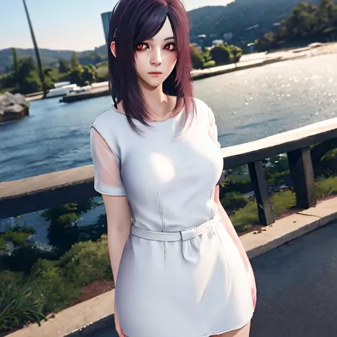 ((masterpiece)),(best quality), absurdres,sadako_yamamura, white dress, red_eyes, <lora:Sadakobest:0.7>, looking at viewer, <lora:ryanreosStyle_v10:1>,ryanreos,realistic,photorealistic,