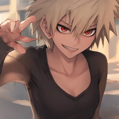 <lyco:boku_no_hero_academia_V34000:1.5:0.6> bakugou mitsuki solo