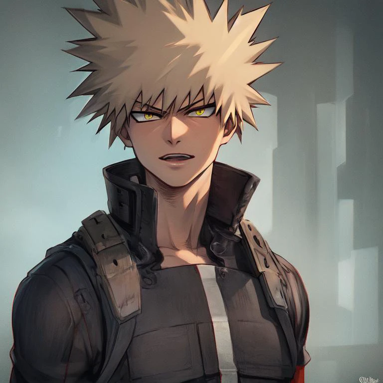 <lyco:boku_no_hero_academia_V34000:1.5:0.6> bakugou katsuki solo