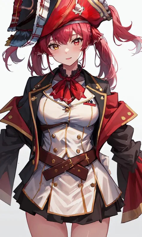 <lora:MarineV3:1>, 1girl, masterpiece, best quality, high quality, Marine, pirate, pirate hat,