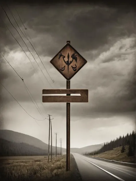 Dark Fantasy Art of (Understandable Digital Artwork:1.3) of (Ultrarealistic:1.3),(Happy:1.3) Road Sign Brown, squealing,beautiful,sturdy,boring, The thought provoking ideas of a Siberian shaman. pencil shading,charcoal drawing,tinted paper,pencil drawing,brutal dark b/w color scheme,A striking ultra HD charcoal drawing,overall composition is a perfect balance of intricate and insanely detailed elements (best quality,4k,8k,highres,masterpiece:1.2),ultra-detailed,(realistic,photorealistic,photo-realistic:1.37),UHD,professional,extreme detail description,sharp focus,physically-based rendering,<lora:TQ_-_Cute_People_Crochet_Professional_Careers:0.5>,(by Artist Jim Burns:1.3),CGSociety,ArtStation,(American Scene Painting:1.3),(Dark hue:1.3), dark, moody, dark fantasy style