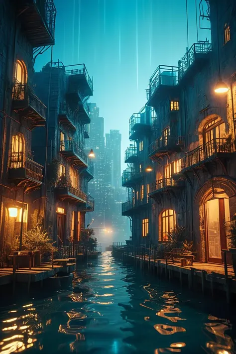 (((oceanic city with underwater buildings))), volumetric lighting, vibrant colors, 4k epic detailed, shot on kodak, 35mm photo, sharp focus, high budget, cinemascope, moody, epic, gorgeous, film grain, grainy, low key photography, dramatic lighting, intense emotions, cinematic feel, mysterious ambiance, emphasizing shape and form, creating depth, evoking drama, storytelling through shadows, professional technique,professional lighting, imaginative concept, creative styling, otherworldly aesthetic, surreal visual, captivating narrative, intricate detail, fantastical landscape, editorial storytelling, professional lighting, creating visual impact, evoking emotion, pushing creative boundaries