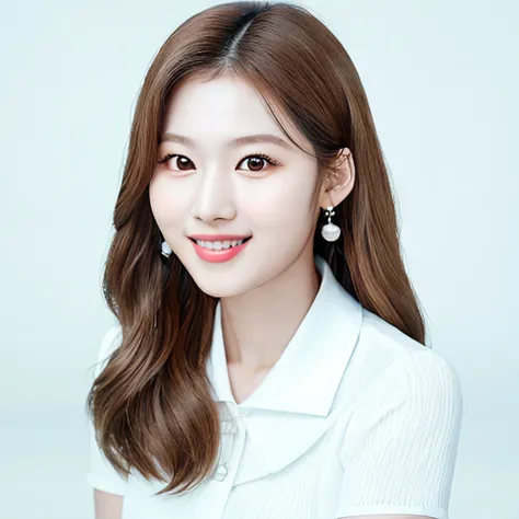a fromisjiheon smiling, perfect eyes, (ultra realistic:1.2), (standing in castle:1.2), (close-up photo:1.5), (elegant royal dress:1.2), (intricate:1.2), (looking at camera:1.2), <lora:fromis9-jiheon-23-v2:1>